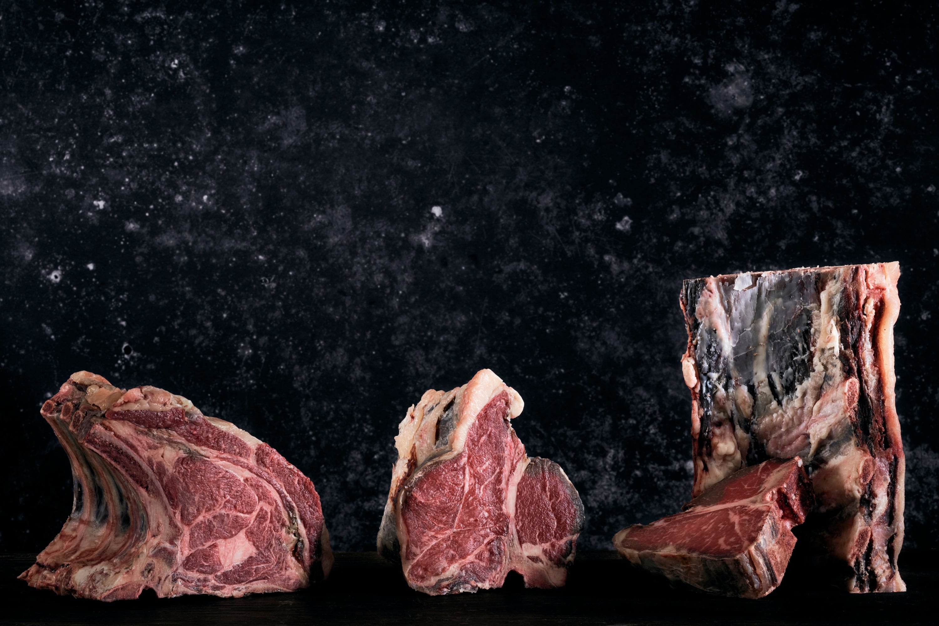 Das Advents-Paket: 4x 750g höchster Dry Aged Beef Genuss