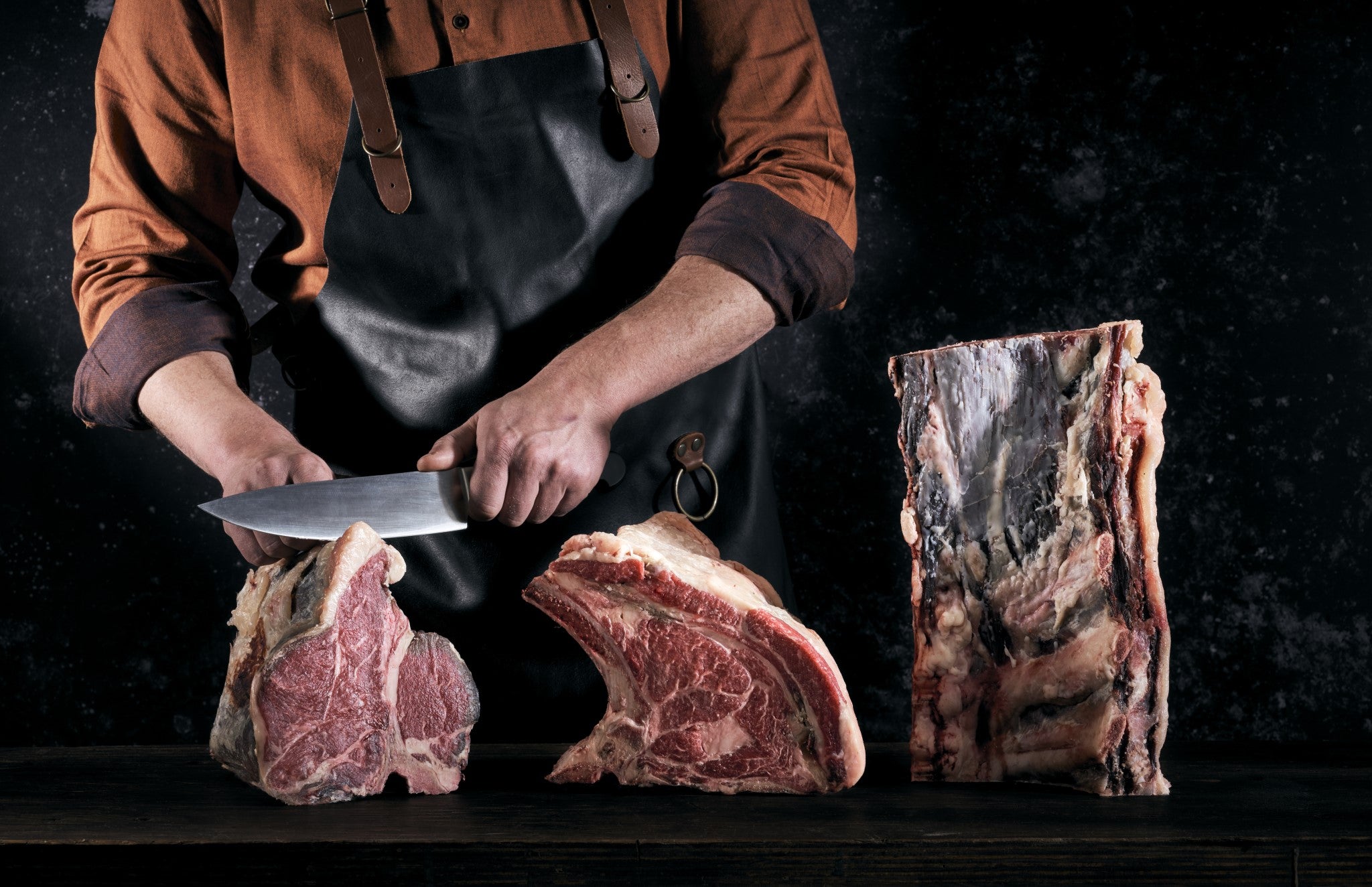 EDELCUT - Wir veredeln die Rindfleischstücke durch ein besonders langes Trockenreifeverfahren von 8 Wochen.